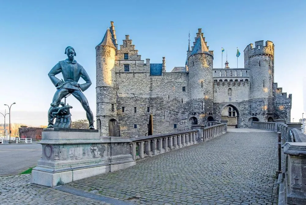 公寓 Panoramic Antwerpen Centrum